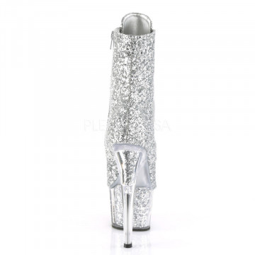 Pleaser ADORE-1021G Slv Glitter/Slv Gliteer