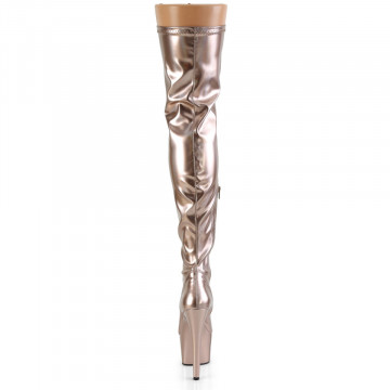 Pleaser ADORE-3000HWR Rose Gold Str. Holo/Rose Gold Holo