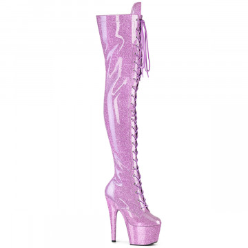 Pleaser ADORE-3020GP Lilac Glitter Pat/M
