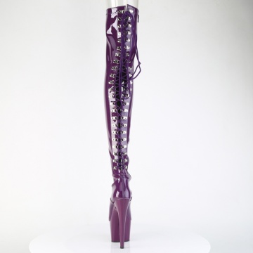 Pleaser ADORE-3063 Purple Str. Pat/Purple