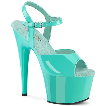 Pleaser ADORE-709 Aqua Pat/Aqua