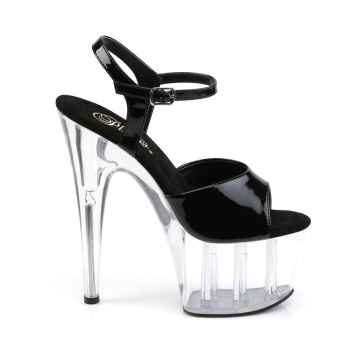Pleaser ADORE-709 Blk Pat/ Clr