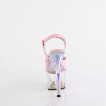 Pleaser ADORE-709HT B. Pink Holo/Holo Tinted
