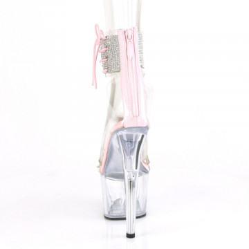 Pleaser ADORE-727RS Clr-B. Pink/Clr