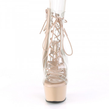 Pleaser ASPIRE-600-30 Clr/Nude