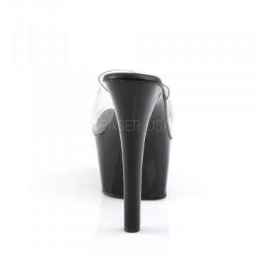Pleaser ASPIRE-601 Clr/Blk Matte