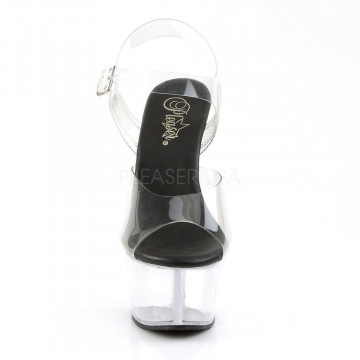 Pleaser ASPIRE-608 Clr-Blk/Clr
