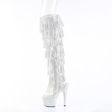 Pleaser BEJEWELED-3019C-RSF- Clr/Slv AB RS