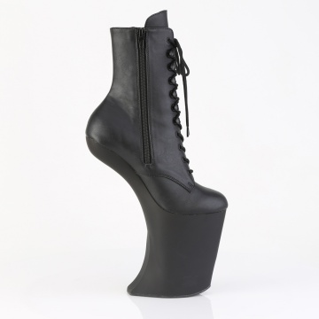 Pleaser BEWITCHED-1020 Blk Faux Leather/Blk Matte