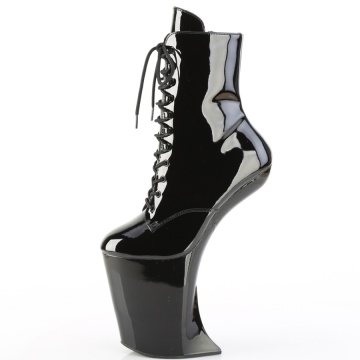 Pleaser BEWITCHED-1020 Blk Pat/Blk
