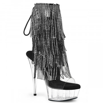 Pleaser DELIGHT-1017RSF Clr-Blk/Clr
