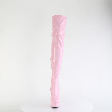 Pleaser DELIGHT-3000HWR B. Pink Hologram Pat/M