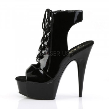 Pleaser DELIGHT-600-20 Blk/Blk