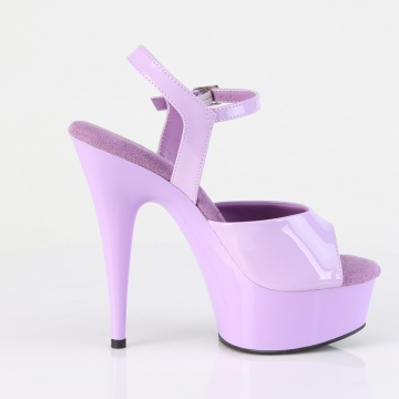 Pleaser DELIGHT-609 Lavender Pat/Lavender