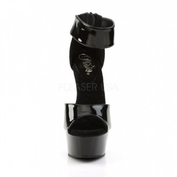 Pleaser DELIGHT-670-3 Blk/Blk