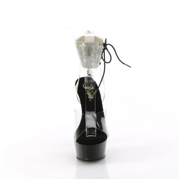 Pleaser DELIGHT-691-2RS Clr/Blk