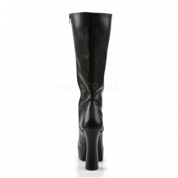 Pleaser ELECTRA-2020 Blk Faux Leather