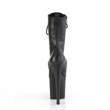 Pleaser ENCHANT-1040 Blk Faux Leather/Blk Matte - Img 5