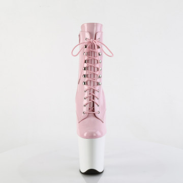 Pleaser FLAMINGO-1020 B. Pink Pat/Wht