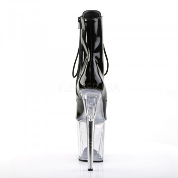 Pleaser FLAMINGO-1021 Blk Pat/Clr