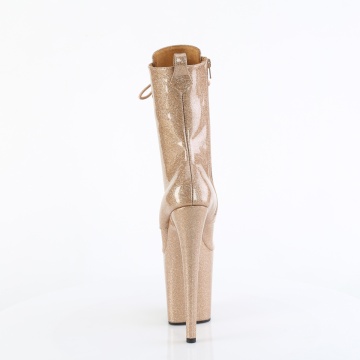 Pleaser FLAMINGO-1040GP Gold Glitter Pat/M