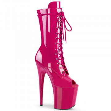 Pleaser FLAMINGO-1051 H. Pink Pat/H. Pink