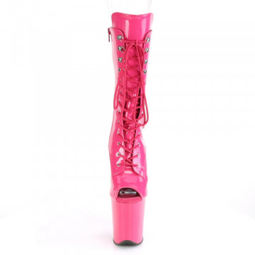 Pleaser FLAMINGO-1051 H. Pink Pat/H. Pink