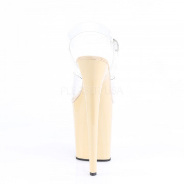 Pleaser FLAMINGO-808 Clr/Cream