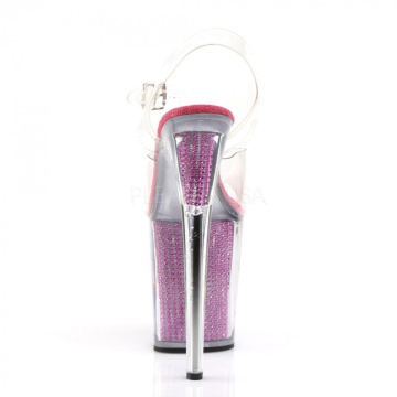Pleaser FLAMINGO-808SRS Clr/Fuchsia SRS 36