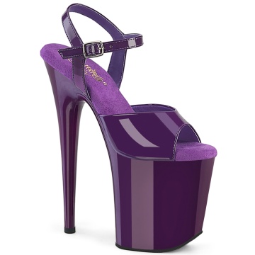 Pleaser FLAMINGO-809 Purple Pat/Purple