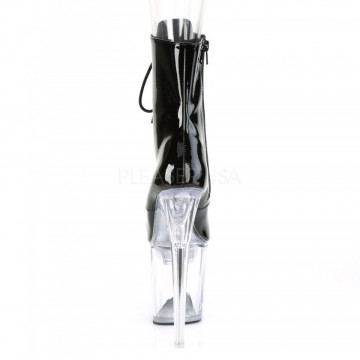 Pleaser FLASHDANCE-1020-8 Blk Pat/Clr