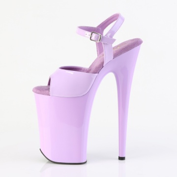 Pleaser INFINITY-909 Lavender Pat/Lavender