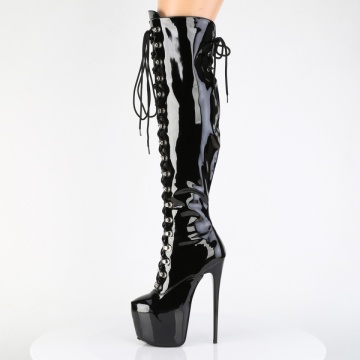 Pleaser JUBILANT-3012 Blk Str. Pat