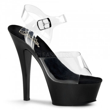 Pleaser KISS-208 Clr/Blk