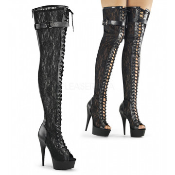 Pleaser Platform Shoes DEL3025ML/BPU/M