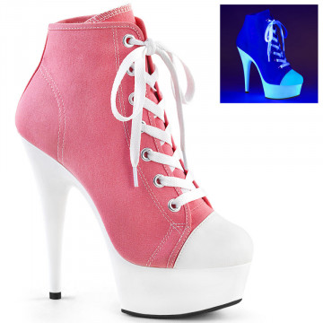 Pleaser Platform Shoes DEL600SK-02/PNCA/NW
