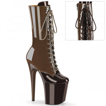 Pleaser Platform Shoes FLAM1054DC/MOC-CF/M