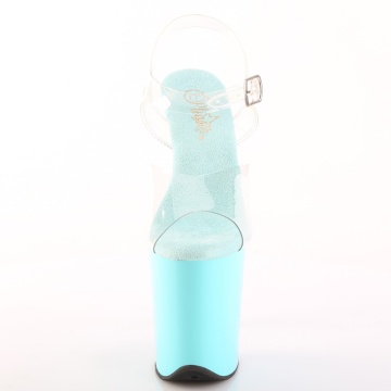 Pleaser FLAMINGO-808 Clr/Aqua