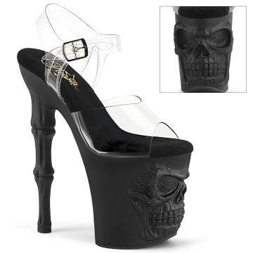 Pleaser RAPTURE-808 Clr/Blk Matte