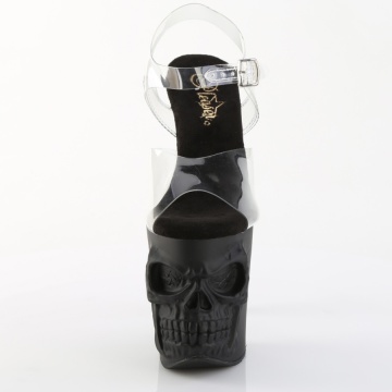 Pleaser RAPTURE-808 Clr/Blk Matte