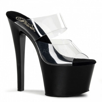 Pleaser SKY-302 Clr/Blk
