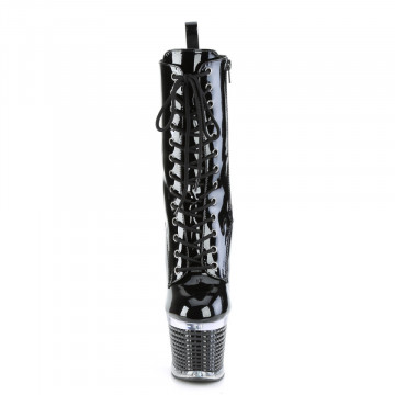 Pleaser SPECTATOR-1040 Blk Pat/Clr-Blk