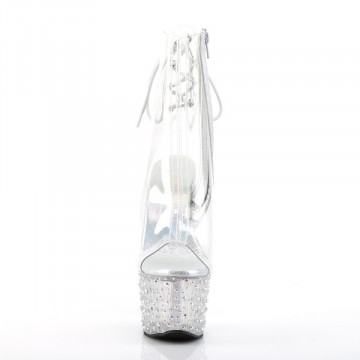 Pleaser STARDANCE-1018C-7 Clr/Clr-Slv Multi RS