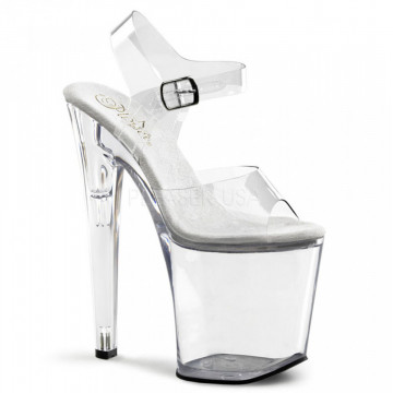 Pleaser XTREME-808 Clr/Clr