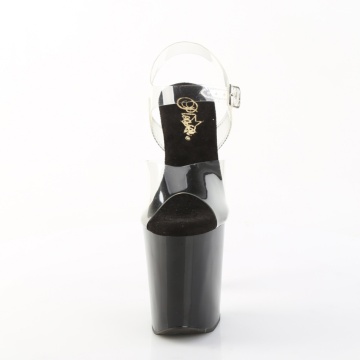 Pleaser XTREME-808SPRS Clr/Blk-Slv Multi