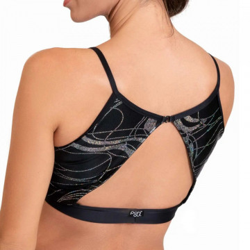 Point Out Top Mumbai nero argento S subito CON PAD