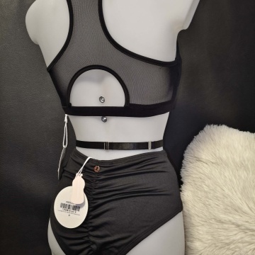 Sadie + Loretta Set S - Mesh Racer Back Top + Bottom S