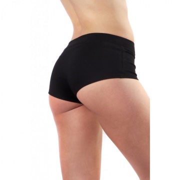 Short Costume Pole ACTIVE nero cotone M
