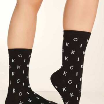 SUPREME ANAGRAM SOCKS BLACK Paradise Chick