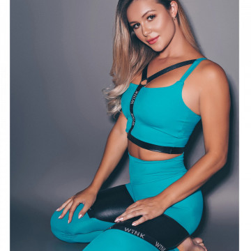 WINK POLE Dance Infinity Crop SET ECONYL® M